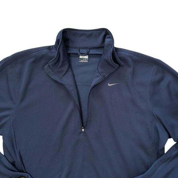 Nike Athletic Jacket - Navy - Medium - Like New - Picture 2 of 7